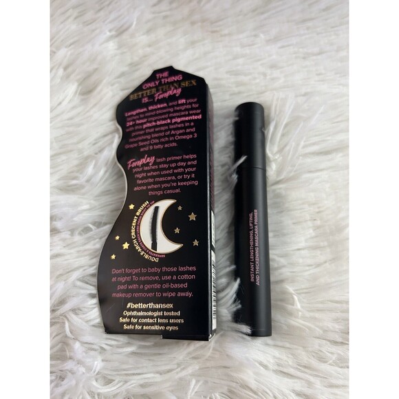 New Too Faced Better Than Sex Black Instant Lengthening Mascara Primer - Picture 2 of 2